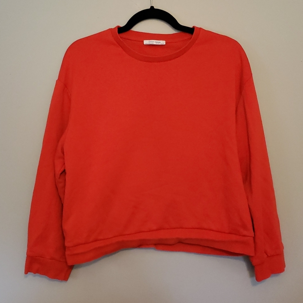 Zara Basic Red Pullover